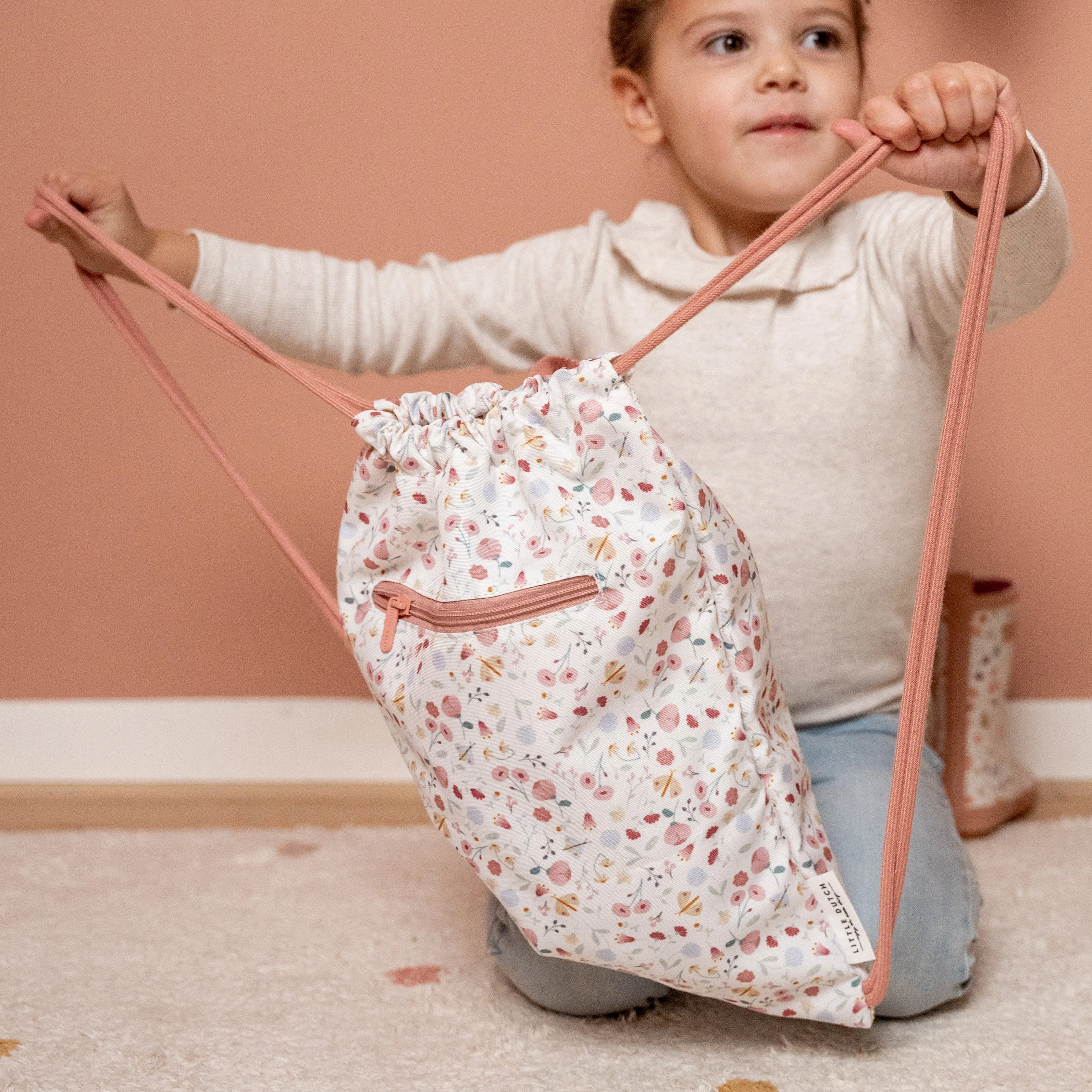 LittleDutch Gym Bag (Flowers & Butterflies)