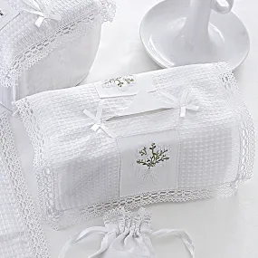 Loire Cotton Waffle Tissue Box Cover