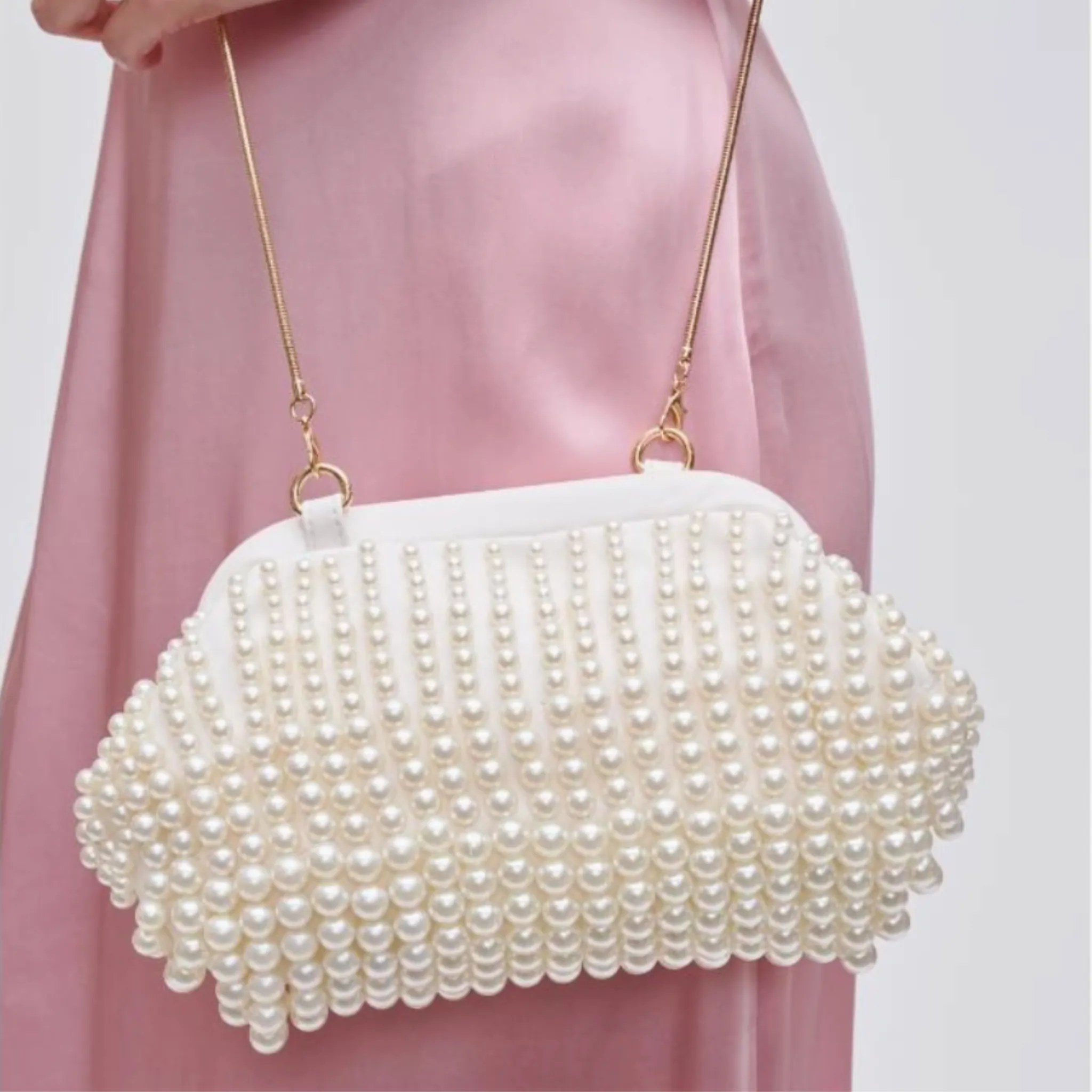 Lydia Beaded Clutch