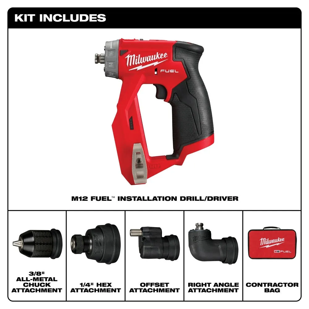 Milwaukee 2505-20 M12 FUEL Installation Drill/Driver (Tool-Only)