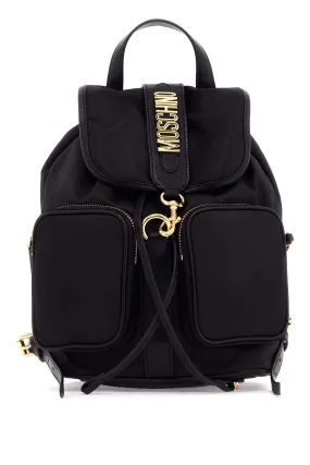 Moschino "backpack with metal lettering