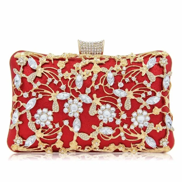 New Box Clutches Women Clutch Purse Top Quality