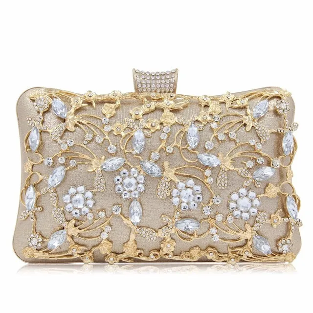 New Box Clutches Women Clutch Purse Top Quality