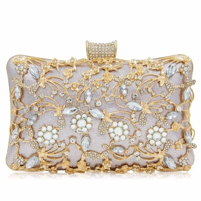 New Box Clutches Women Clutch Purse Top Quality