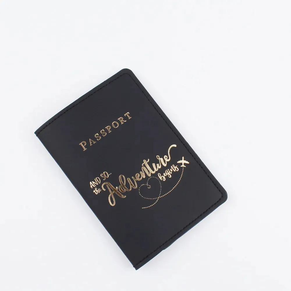 New Simple Fashion Passport Cover World Map Thin Slim Travel Passport Holder Wallet Gift PU Leather Card Case Cover Unisex