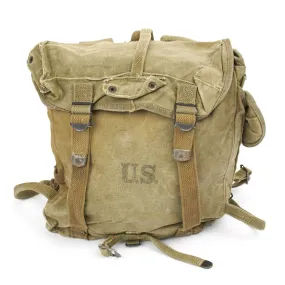 Original U.S. WWII M-1945 Combat Field Pack - Upper Bag