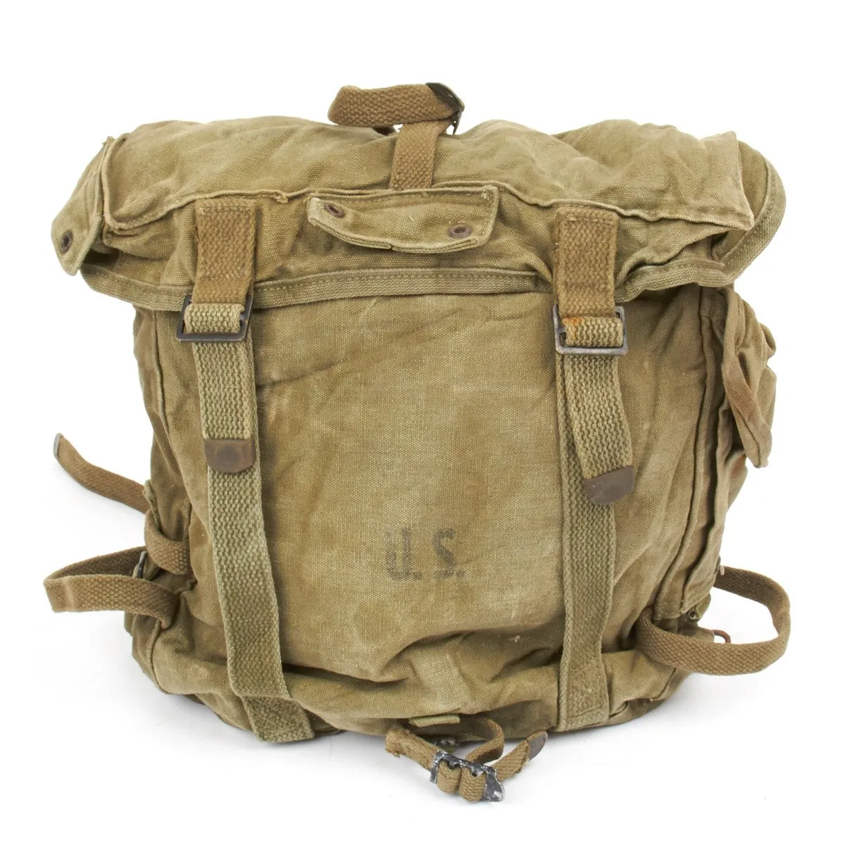 Original U.S. WWII M-1945 Combat Field Pack - Upper Bag