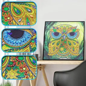 Owl 5D DIY Special Shaped Diamond Painting