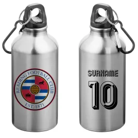 Personalised Reading FC Retro Water Bottle