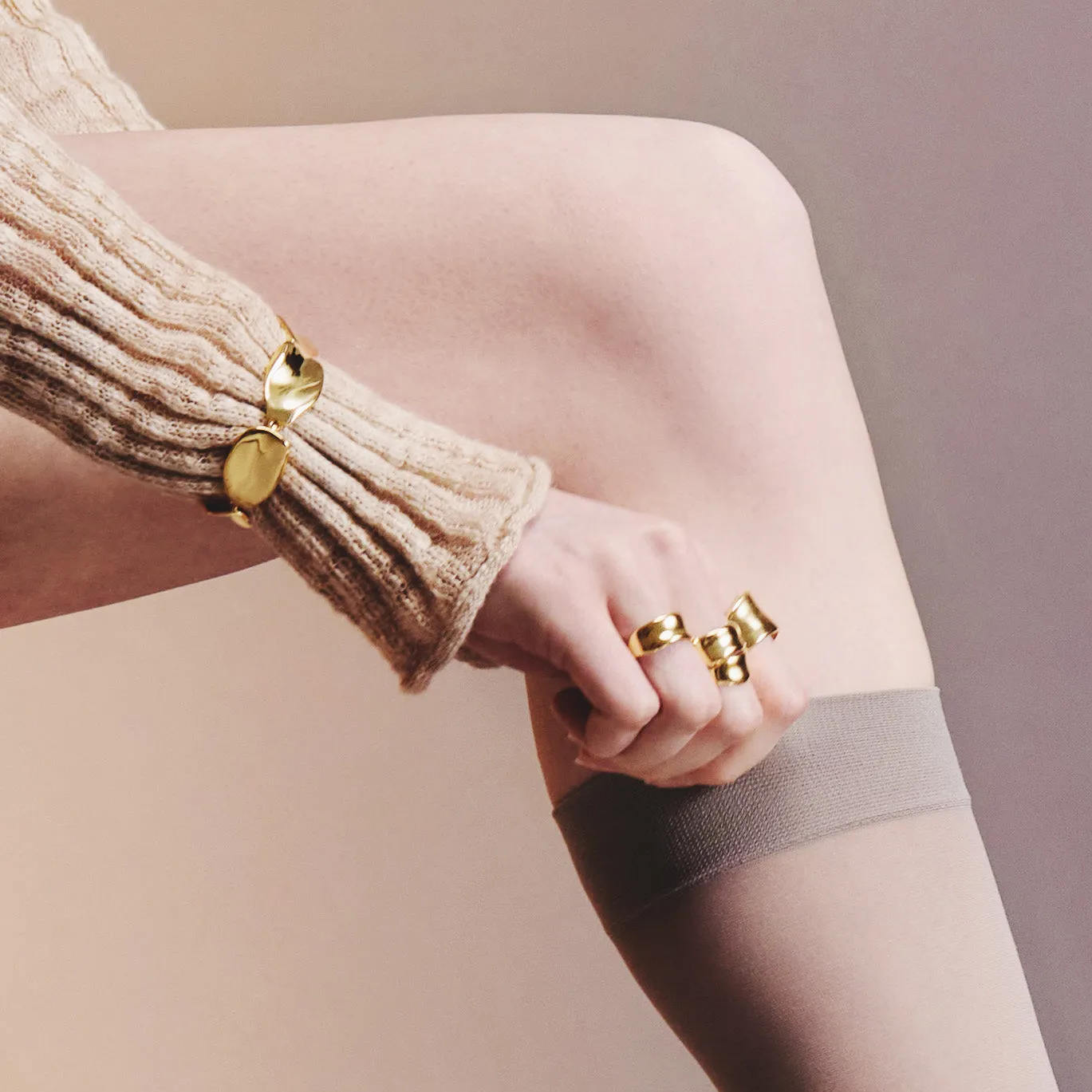 Petal Bracelet - Gold