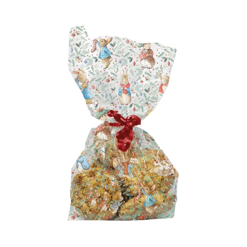 Peter Rabbit Christmas Cello Treat Bags x 20