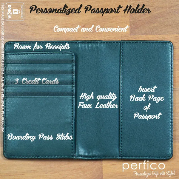 Phoenix © Personalized Passport Cover and Holder