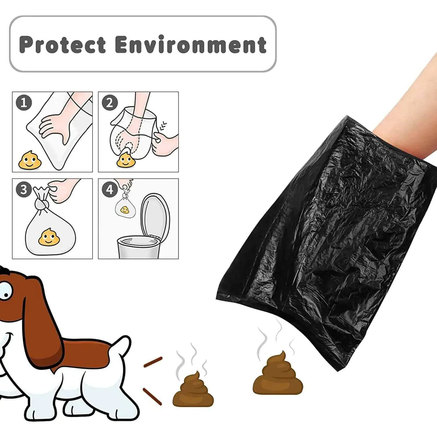 Premium Thick Pet Poop Bags