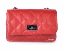 Quilted Italian Leather Shoulder Bag