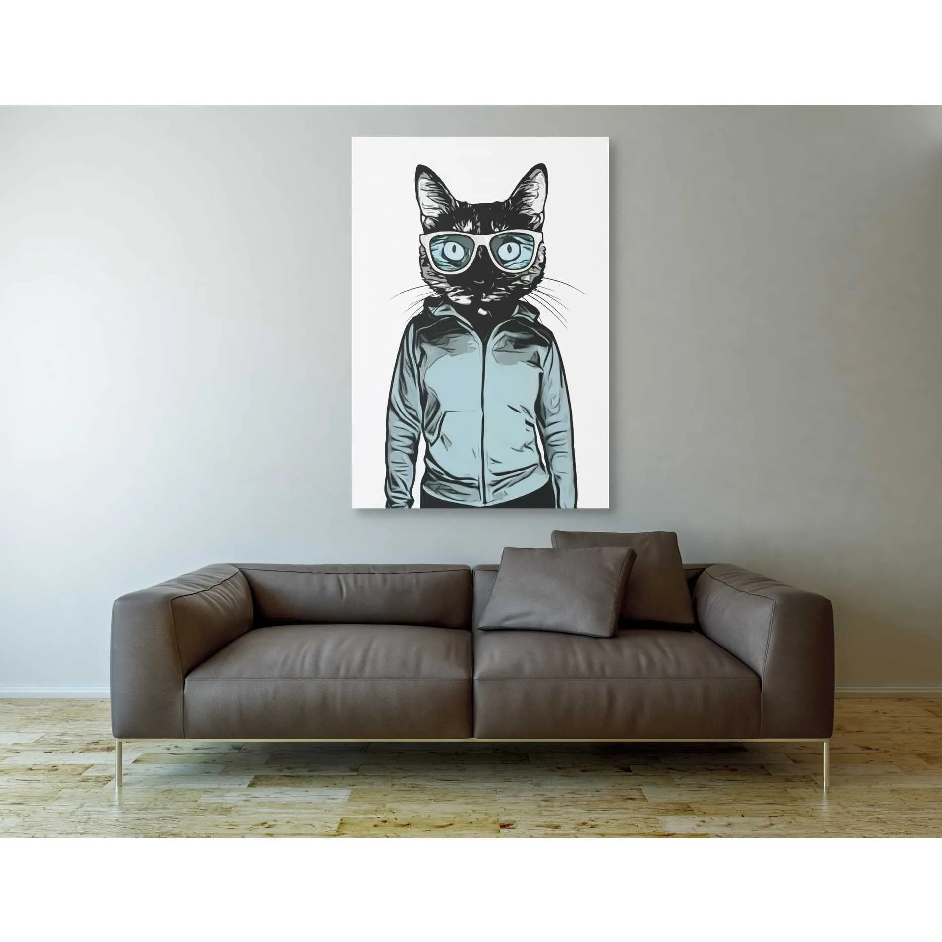 "Cool Cat" by Nicklas Gustafsson, Giclee Canvas Wall Art