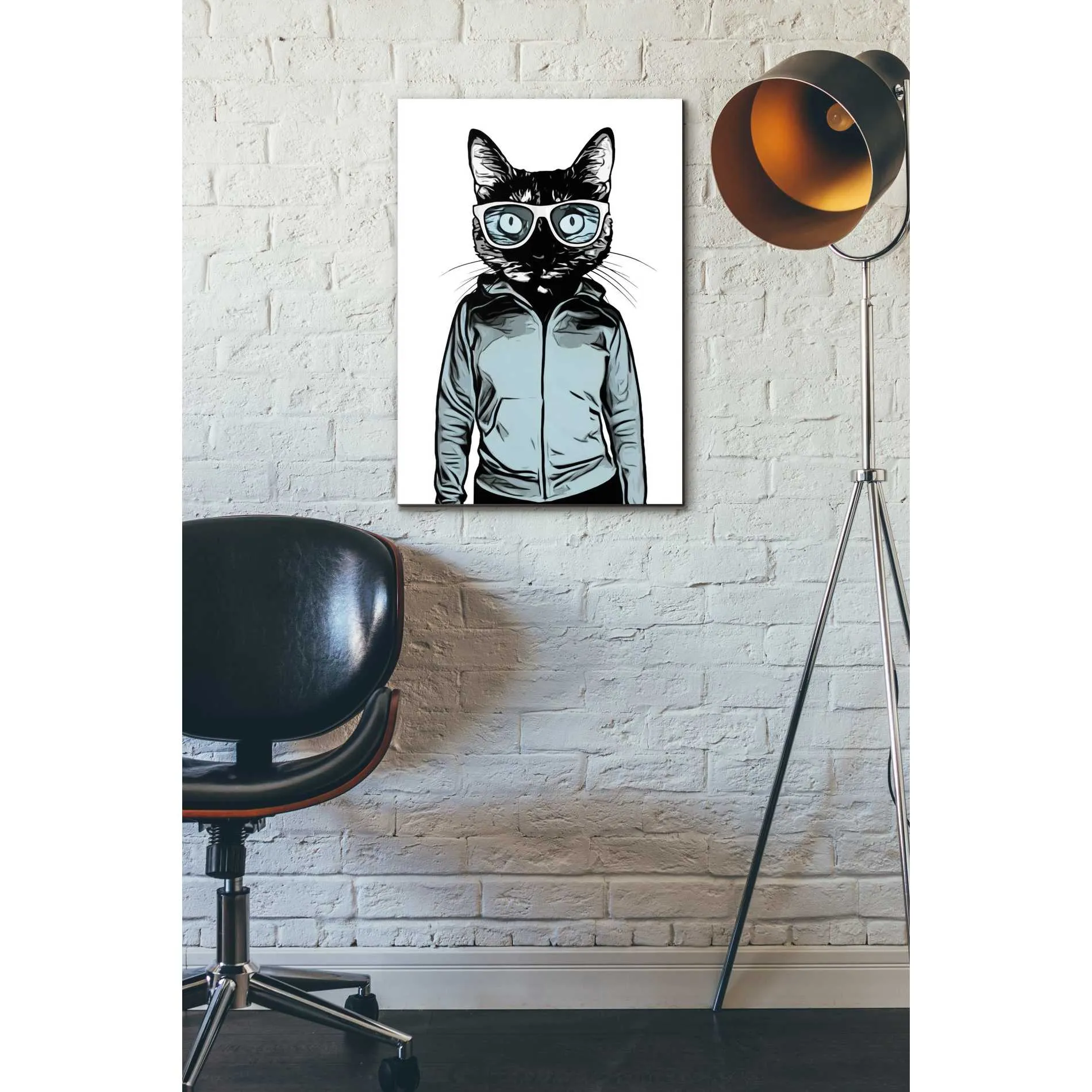 "Cool Cat" by Nicklas Gustafsson, Giclee Canvas Wall Art