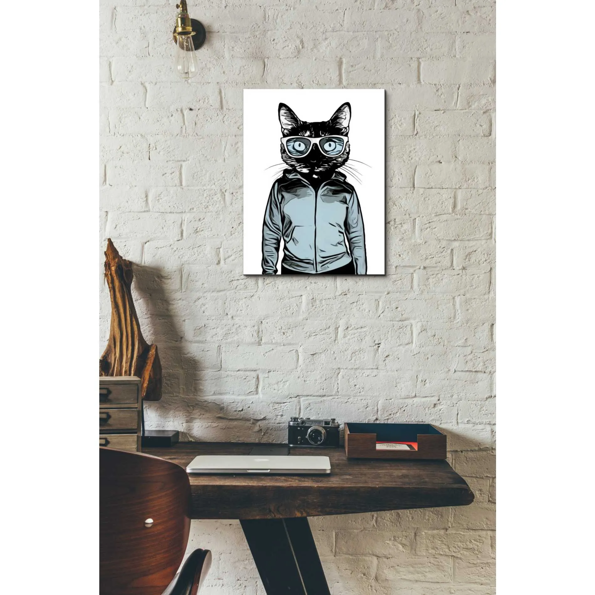 "Cool Cat" by Nicklas Gustafsson, Giclee Canvas Wall Art