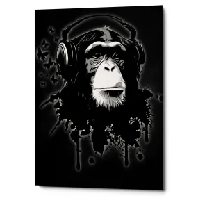 "Monkey Business Black" by Nicklas Gustafsson, Giclee Canvas Wall Art