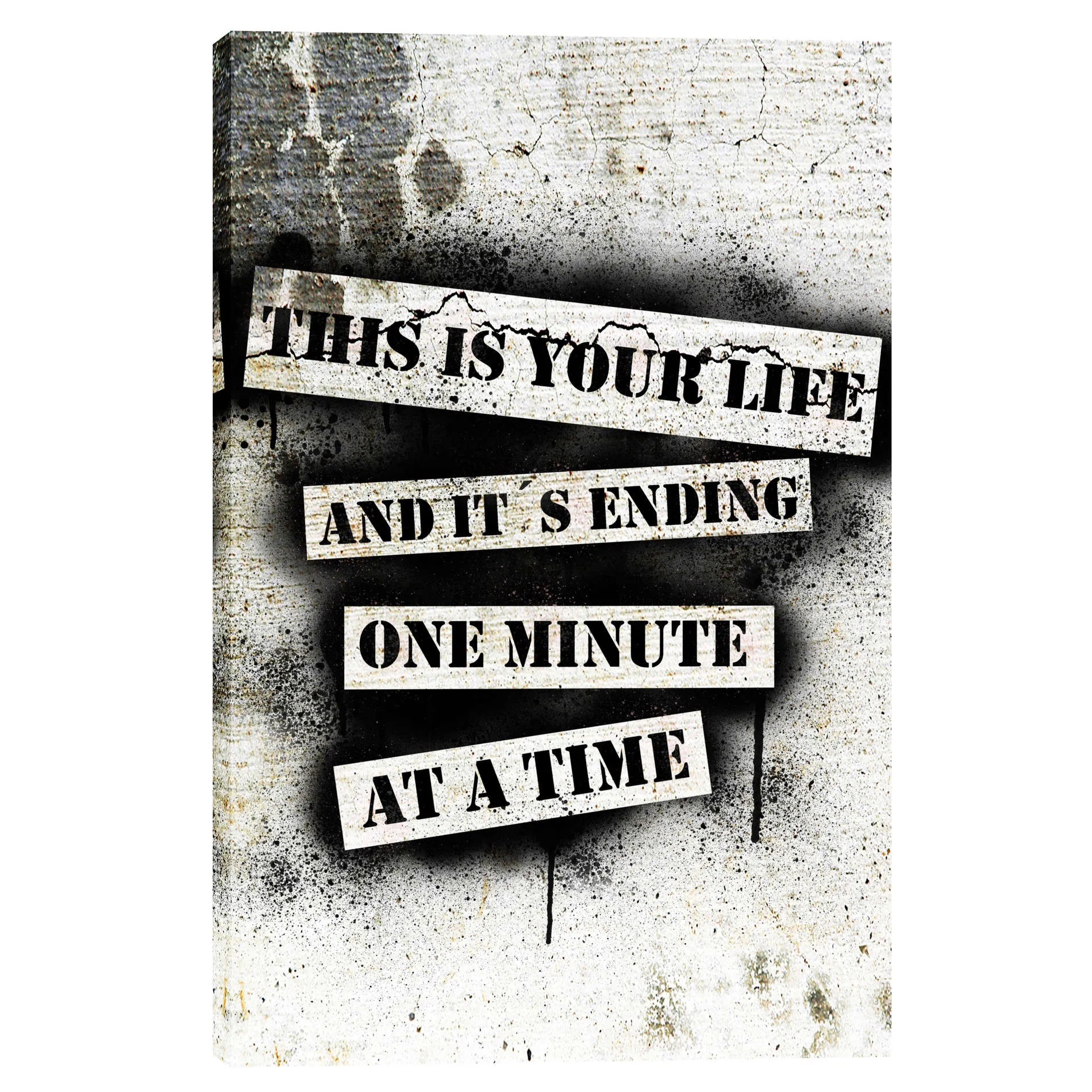 "This Is Your Life - Fight Club" by Nicklas Gustafsson, Giclee Canvas Wall Art