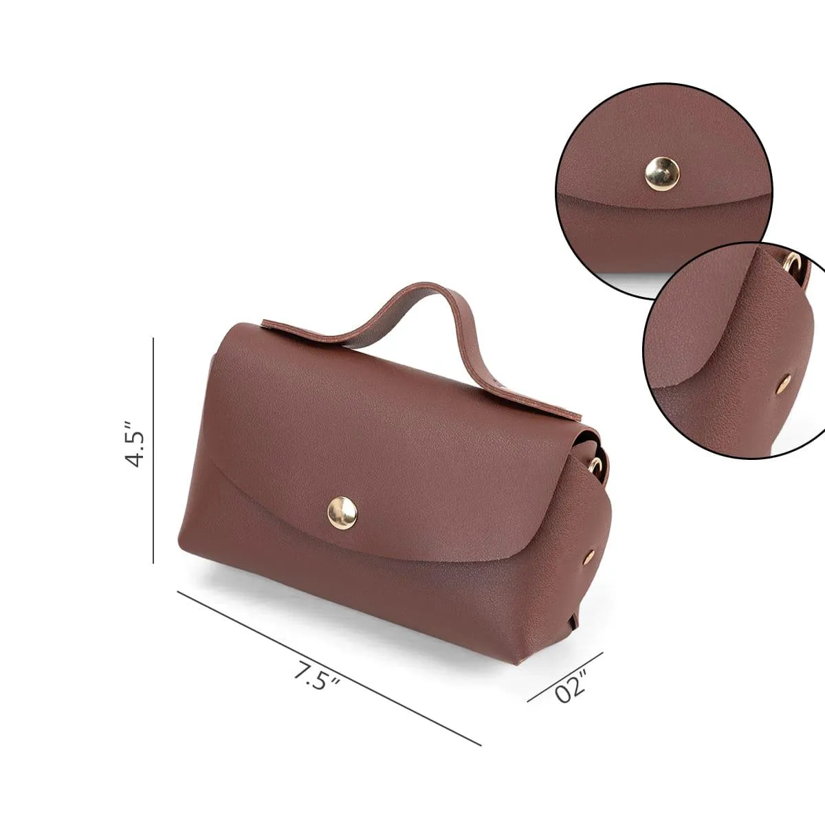 Safari Mini Bag Chocolate Brown