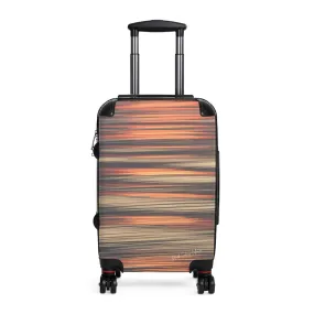 Sunset's Reflections and Ripples Custom Art Luggage