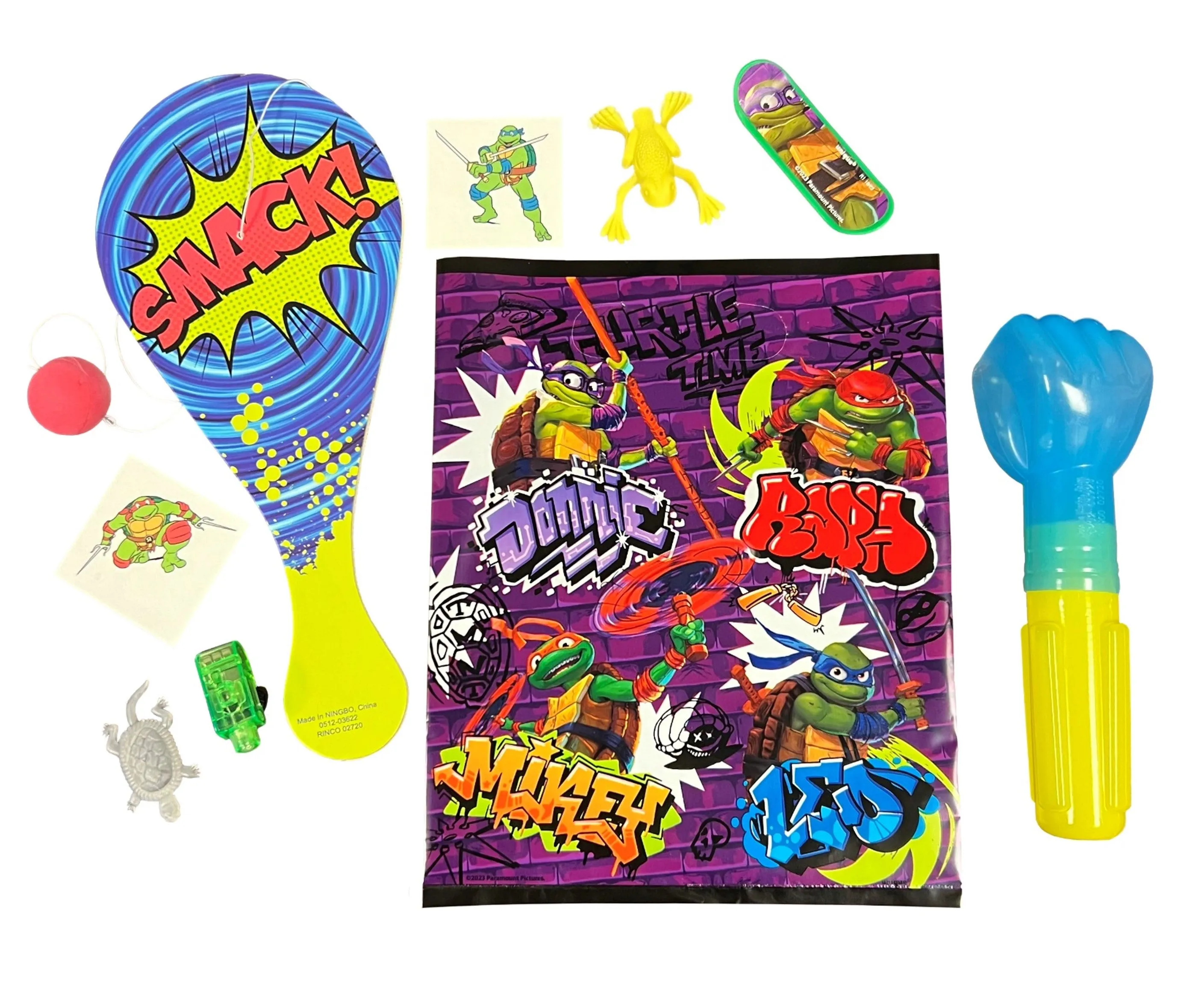 Teenage Mutant Ninja Turtles Mega Fun Favor Bag - 1 Each