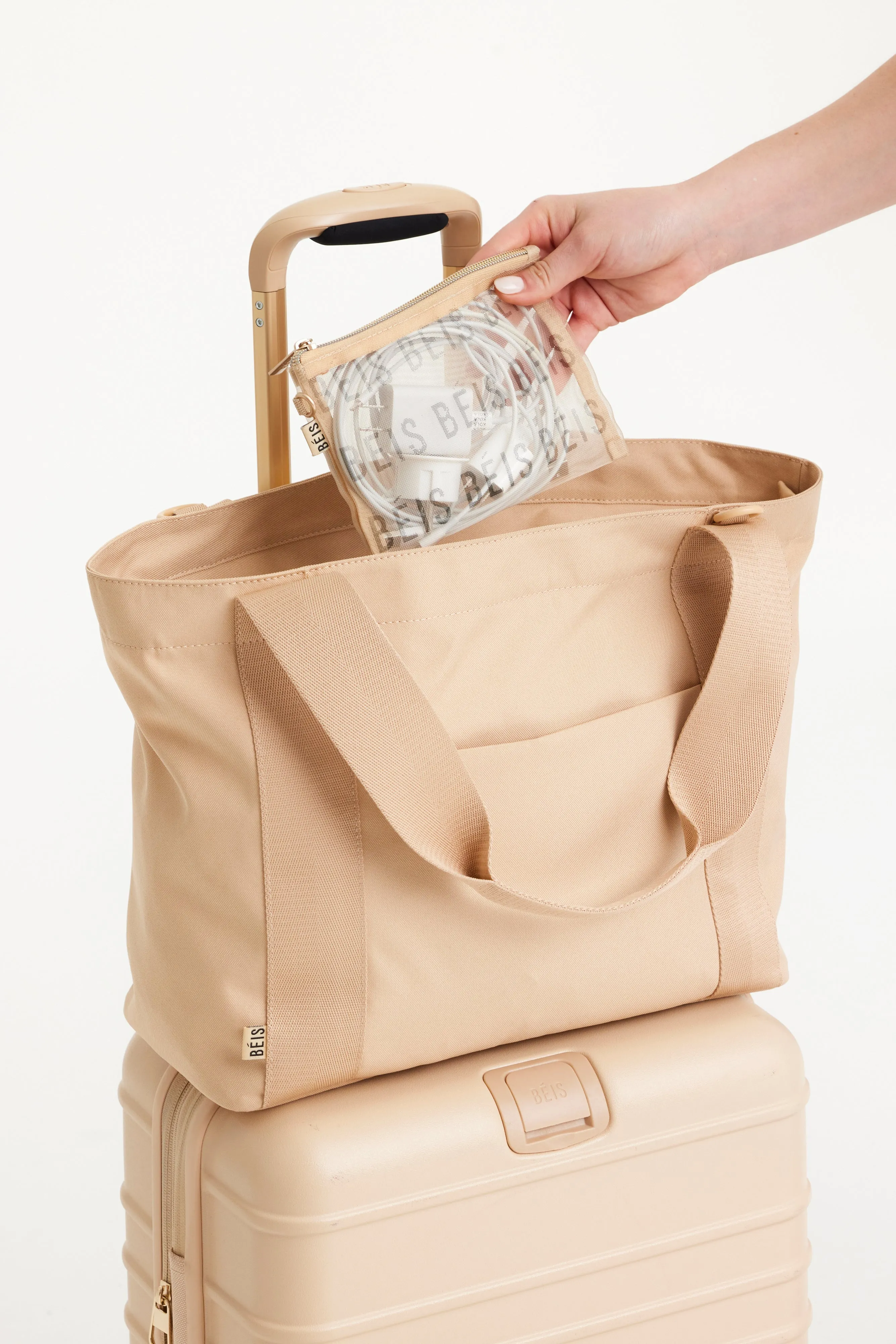 The BÉISics Tote in Beige