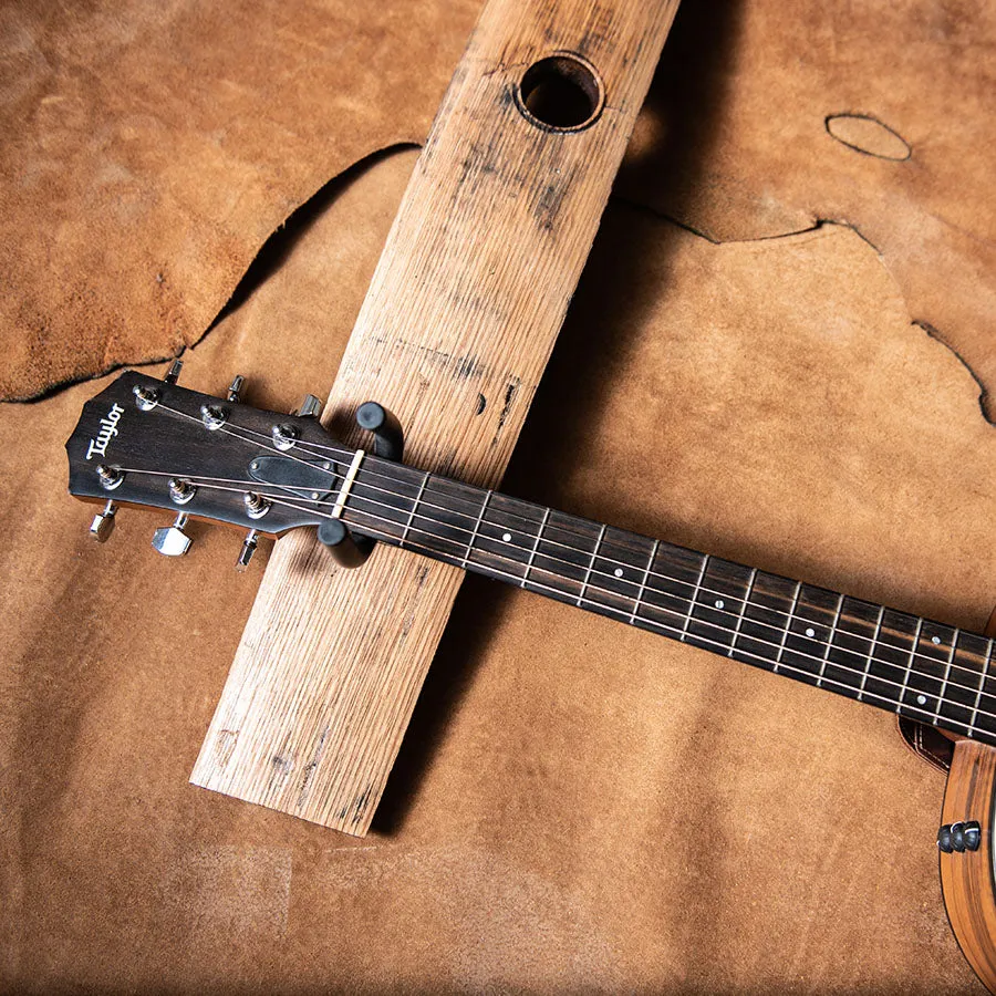 The Shoals Whiskey Barrel "Bunghole" Double Guitar Holder