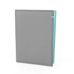 TIFFANY & CO Grey Leather Passport Holder