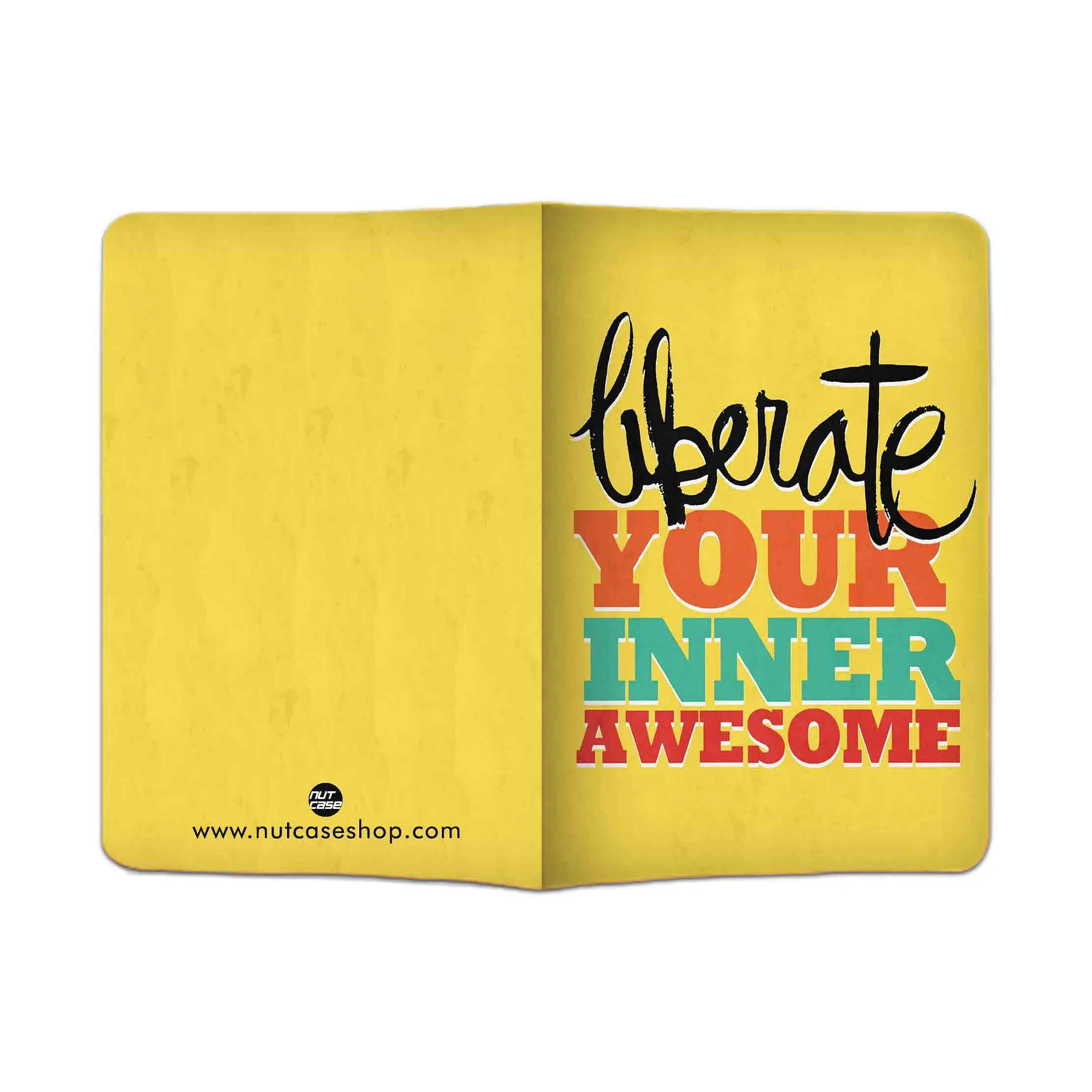 Travel Passport Cover Holder - Liberate Your Inner Awesome.