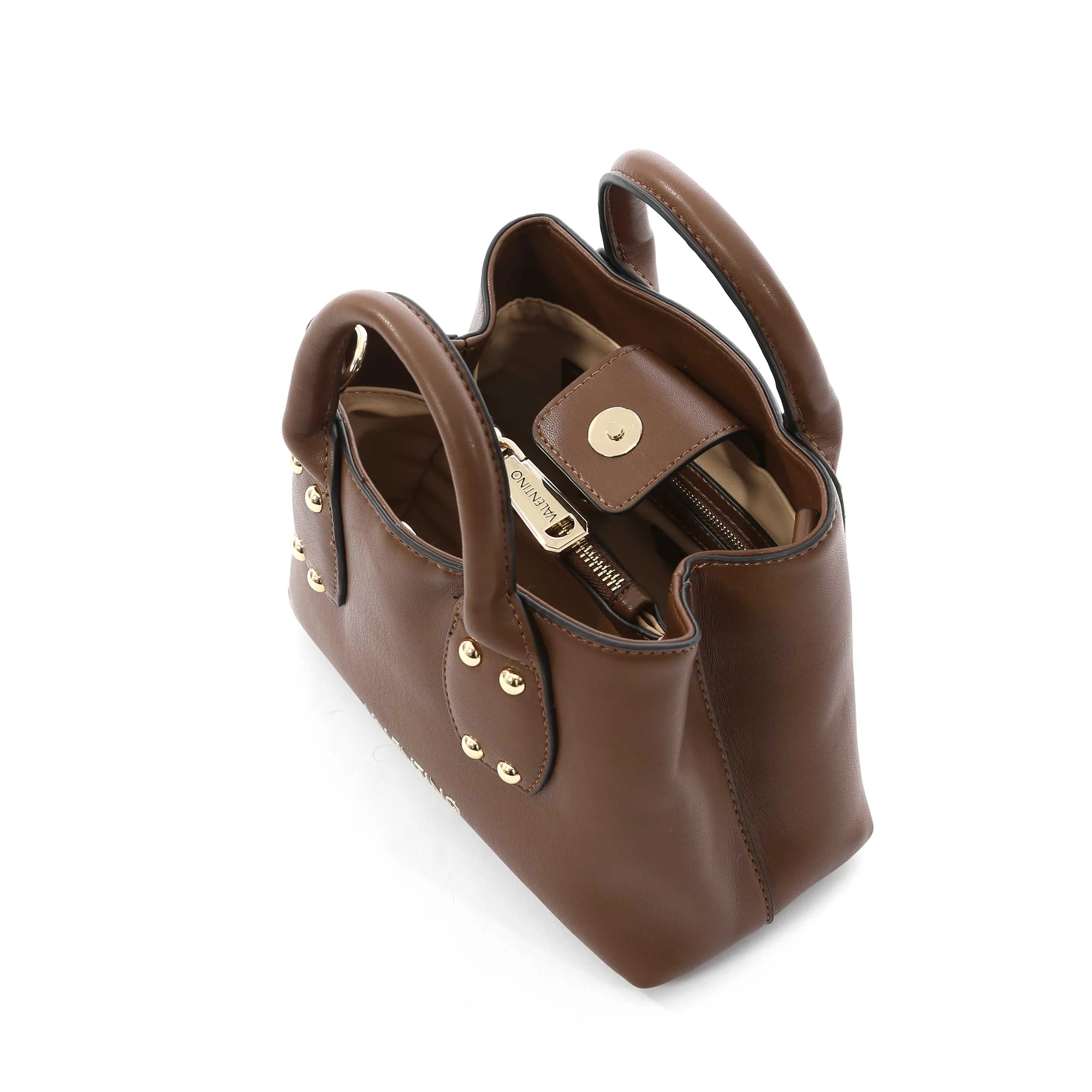 Valentino Bags Chamonix RE Mini Shopper Ladies Bag in Brown