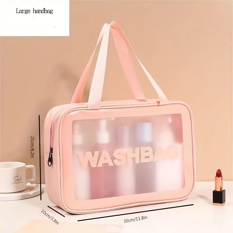 Waterproof Portable Cosmetic Bag Organize Travel  Stay Stylish