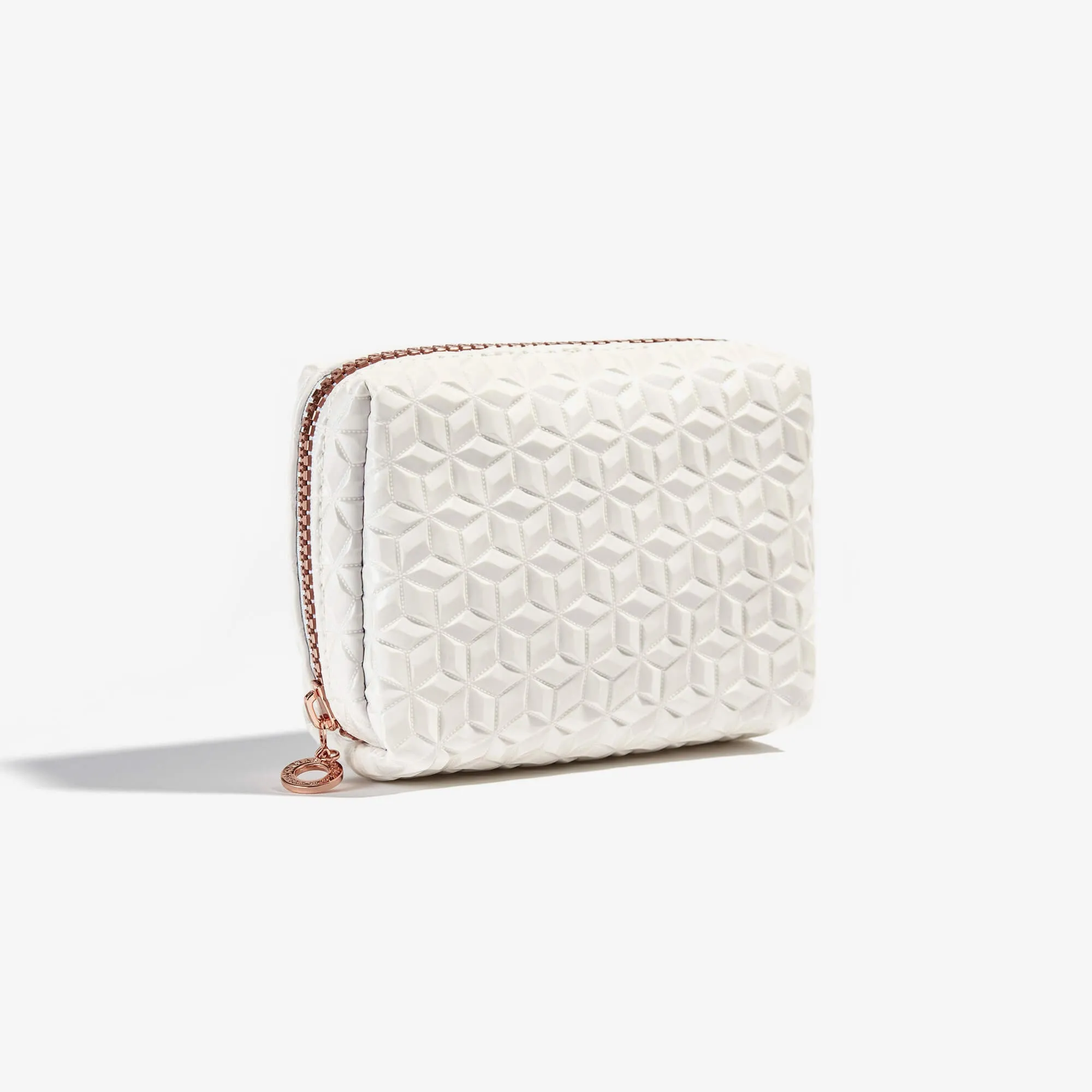 White Makeup Bag