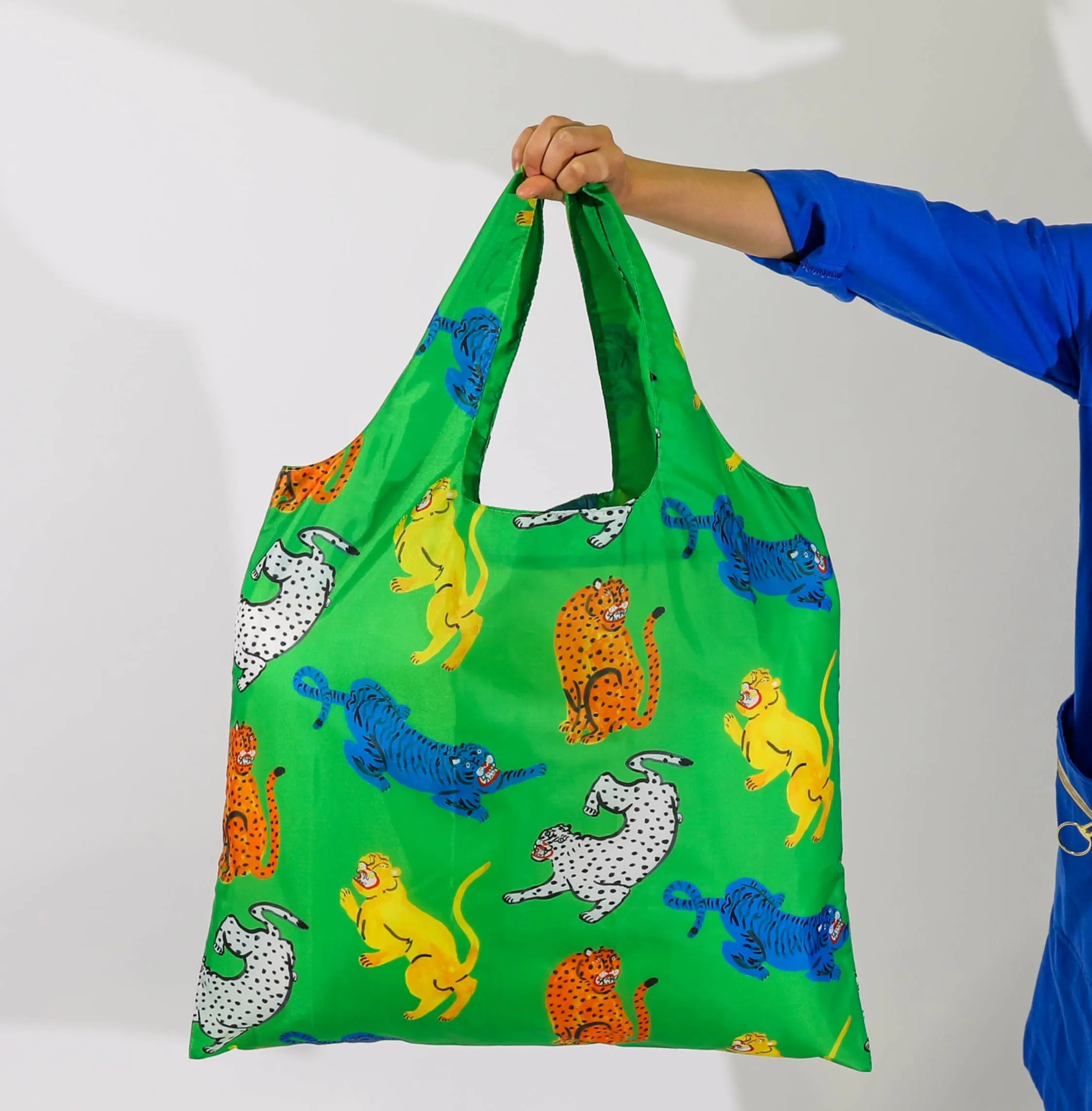 Wild Cats Art Sack by Kristina Micotti - Reusable Tote