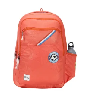 Wildcraft wiki -3 streak orange school backpack | school bag