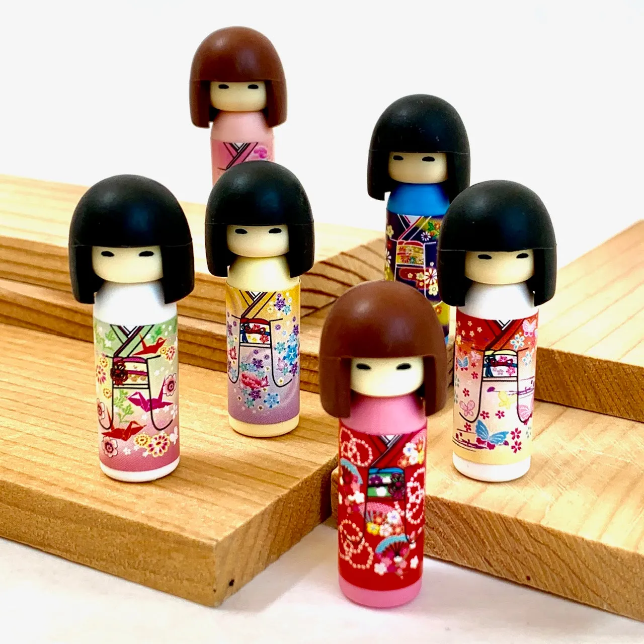 X 380031 Iwako Kokeshi Japanese Doll Eraser-DISCONTINUED